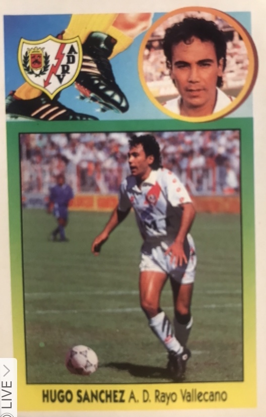 Hugo Sánchez y el Rayo
