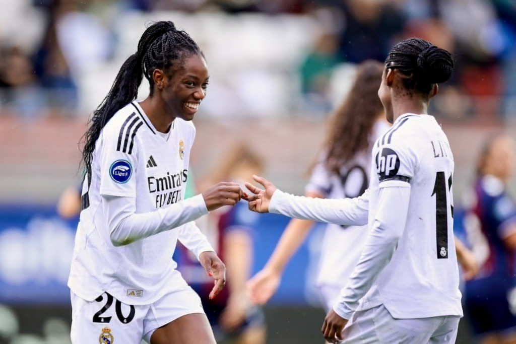 Naomie Feller y Linda Caicedo